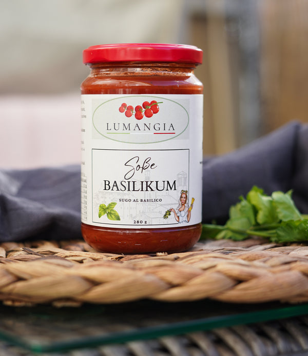 Tomatensauce mit Basilikum – aromatisch und frisch, ideal für Pasta und Pizza